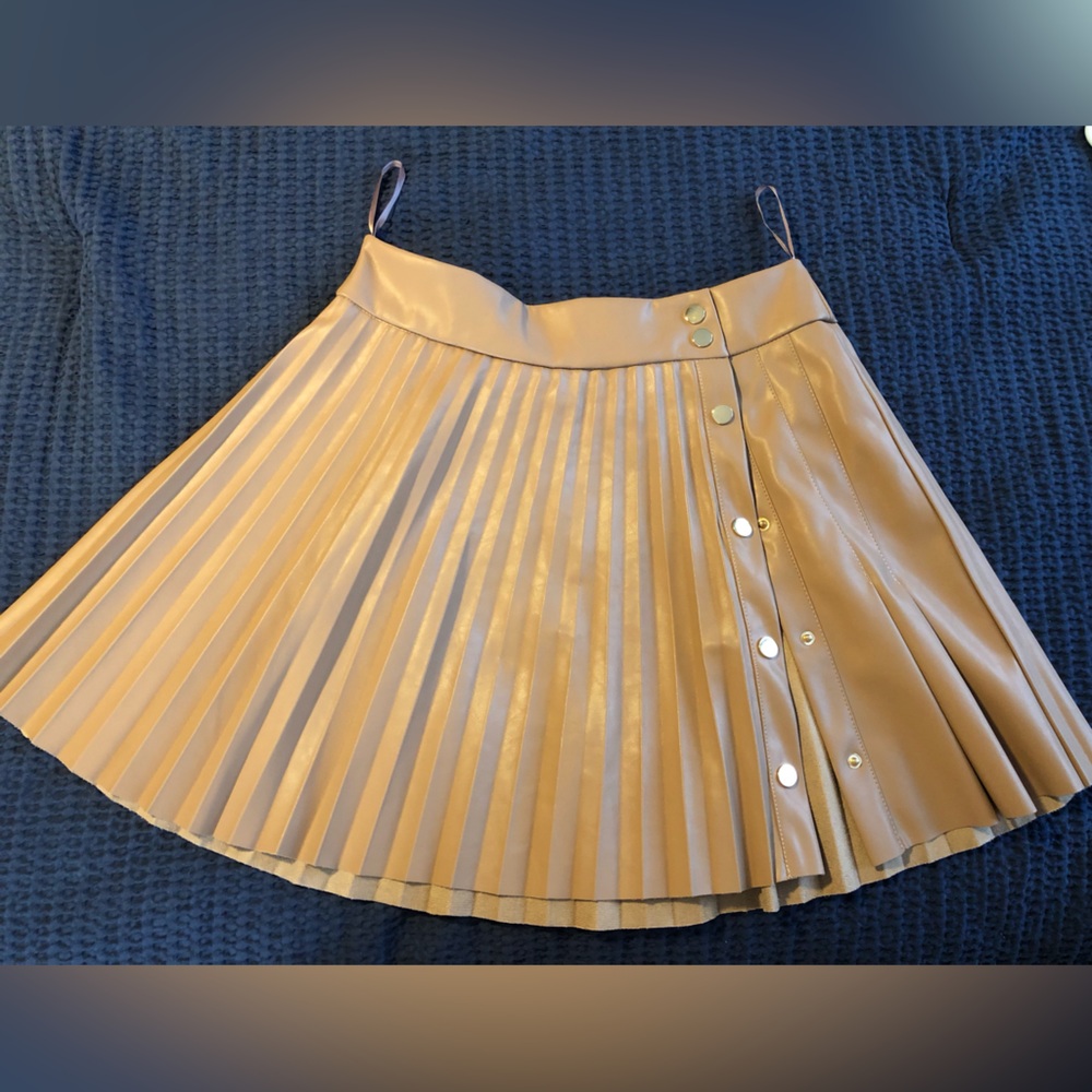 Do + Be faux leather skirt